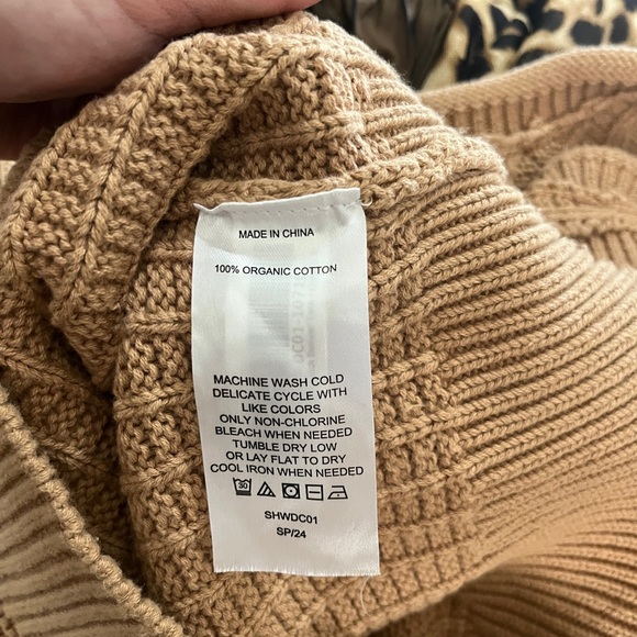 Quince Brown Ribbed Tank Top - Picture 3 of 5